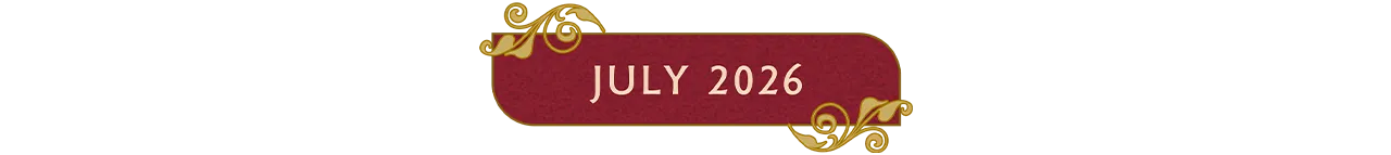 COMING TO AIR IN 2026